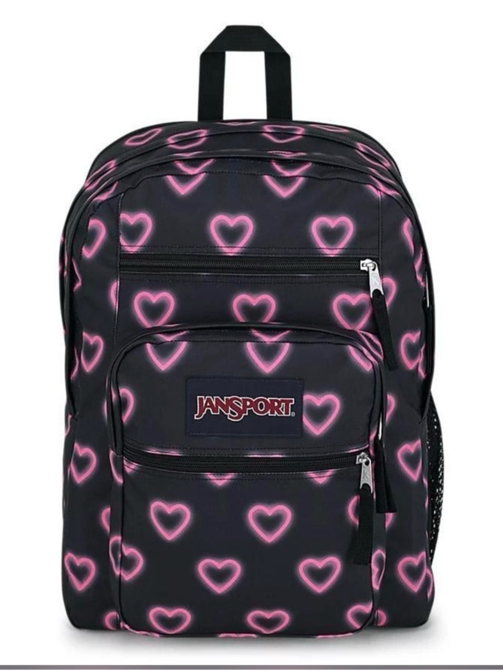 JanSport Big Student - Happy Hearts Backpack 
Retail $55
New with Tags